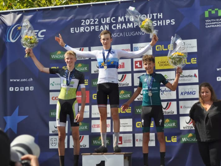 A phenomenal second place for Elias Hückmann at the European Youth Championships in Capriasca, Switzerland.