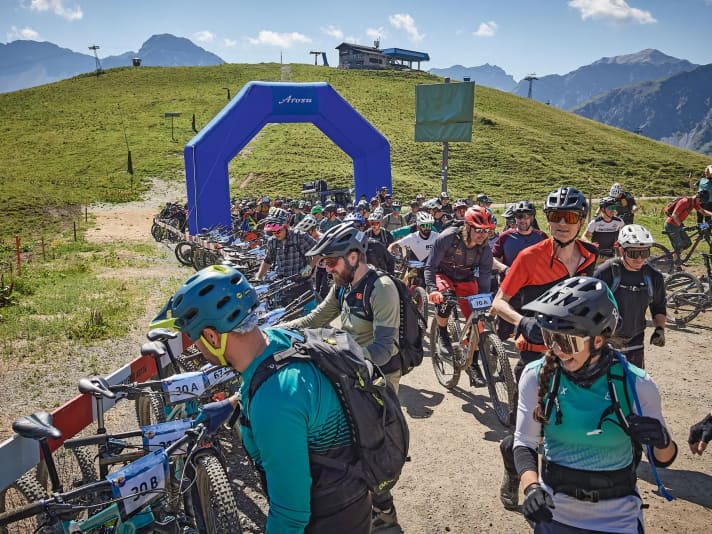 Die Hörnli Jagd: Schon seit 2017 kombiniert die Veranstaltung Enduro-Racing mit Freizeitspaß.