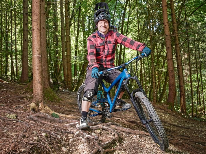 Lars Kuswa, hobby mountain biker with a penchant for enduro biking