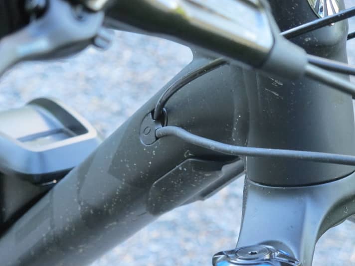   Innenverlegte Züge runden das Bild eines hochwertigen Bikes für einen breiten Einsatzbereich ab.