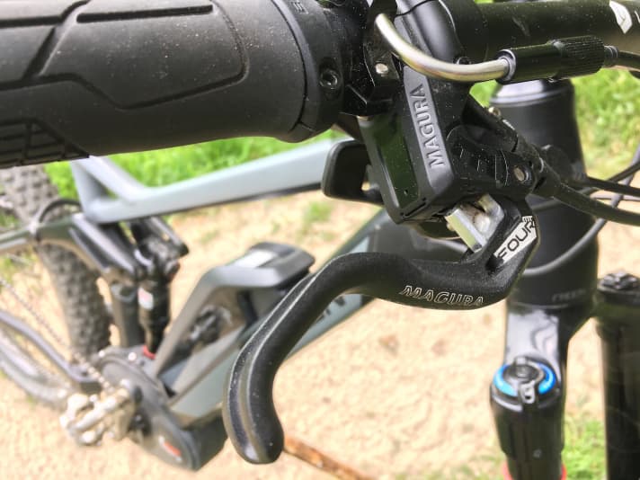   Die Margura-Stopper verzögern kraftvoll.