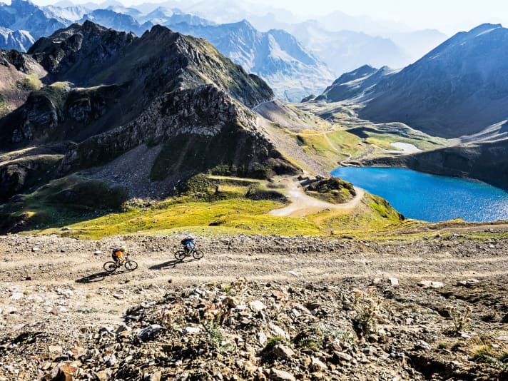 A beautiful relic from the last ice age - the Lac d'Oncet on the Pic du Midi de Bigorre.