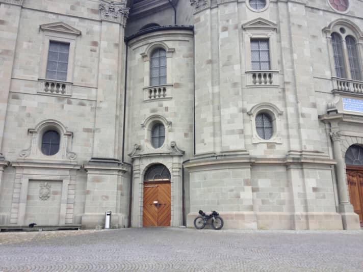   The 2nd stamp - Einsiedeln Abbey