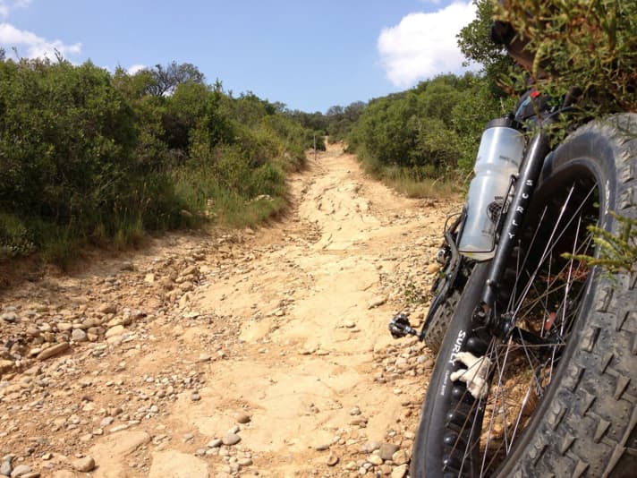   Wunderschöne Pilgerwege, oft auch sehr steinig