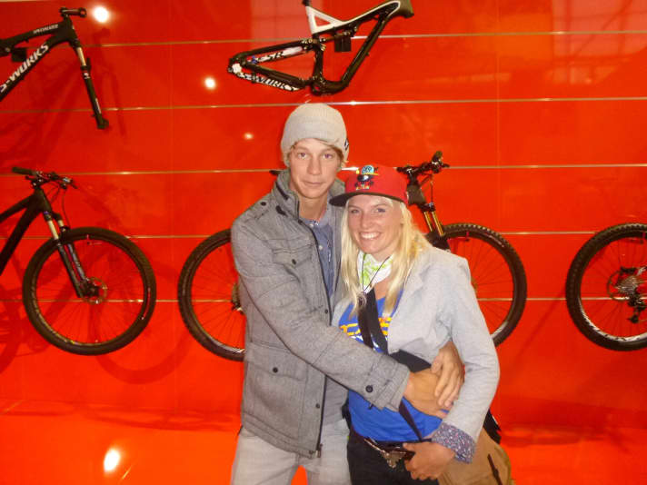   Martin Söderström: The Swede turns handlebars in slopestyle and the heads of young female reporters.