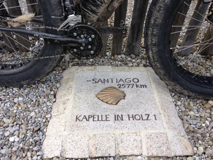   Off we go from Munich to Santiago de Compostela