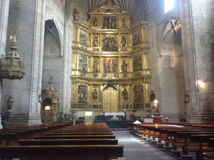   Beautiful churches on Walter's pilgrimage route