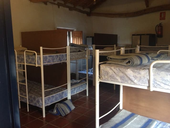   ...hier die anderen Pilger