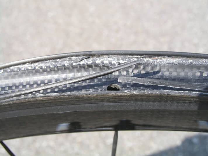   If you don't take care of your lightweight carbon rims, you risk expensive and dangerous damage.