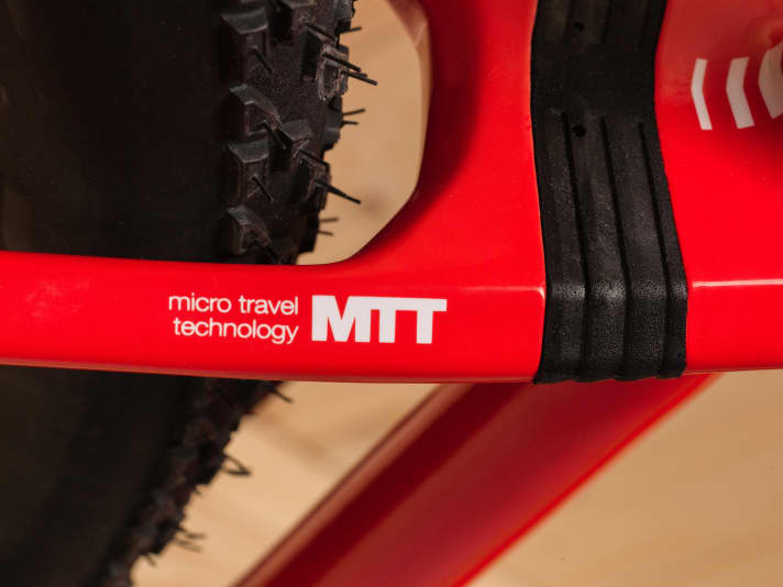   The centrepiece of the new BMC Teamelite 01 is located at the upper end of the seat stays.