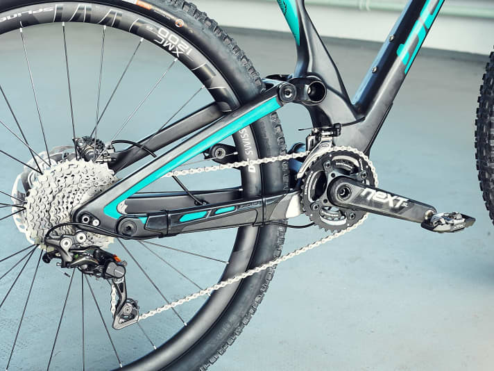   Only at second glance do you realise how unusual and clean the Bold Linkin Trail actually is.