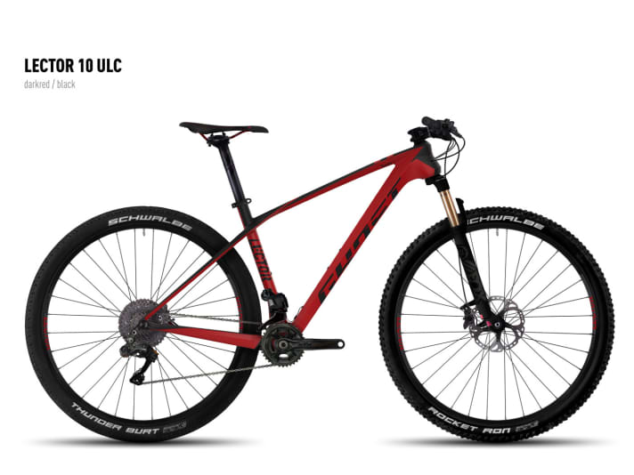   The Ghost Lector 10 uses the same frame as the top model, with Shimano's electronic XTR Di2 shifting system.