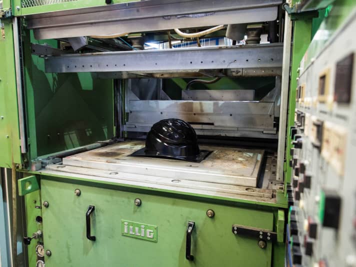   Hundreds of thousands of upper shells have already been moulded here.