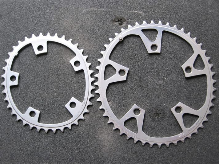   Shimano Biopace: Oval chainrings are still available on the market, but no longer from Shimano.