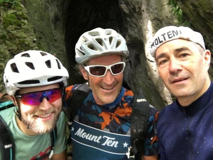   Leo and Stephan Kappl - the morning riders.