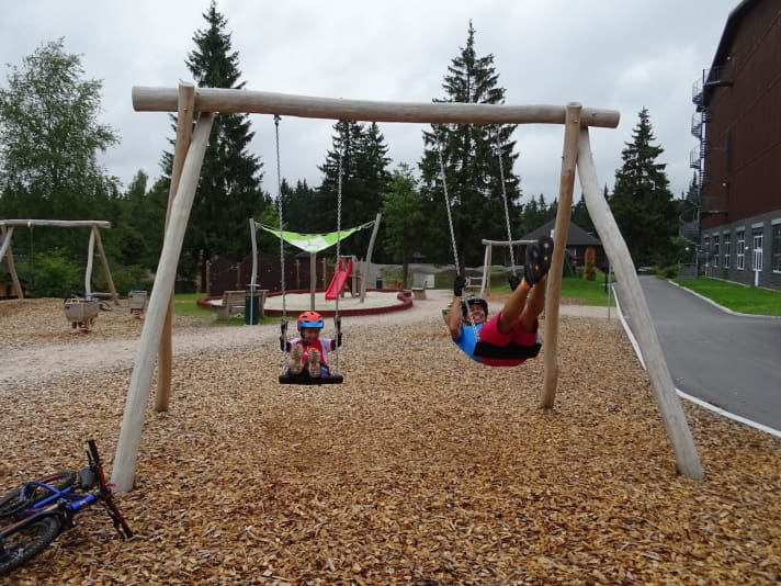   ...whether on the playground...