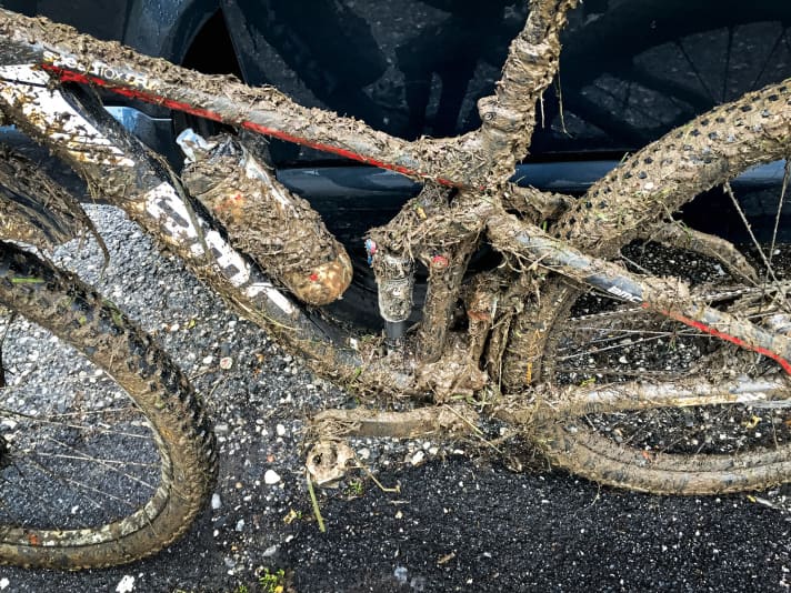   BMC Speedfox SF02 29, after the mud battle