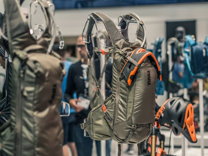 Rail is the name of the new Thule rucksack for trail and enduro bikers.