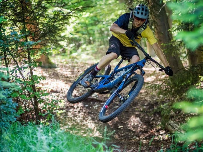   Downhill, the Hightower feels at home.