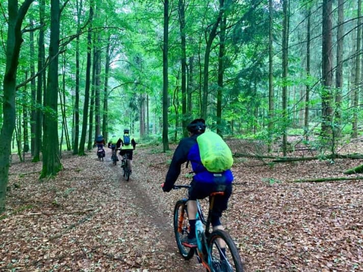 We continued in the direction of Frammersbach.