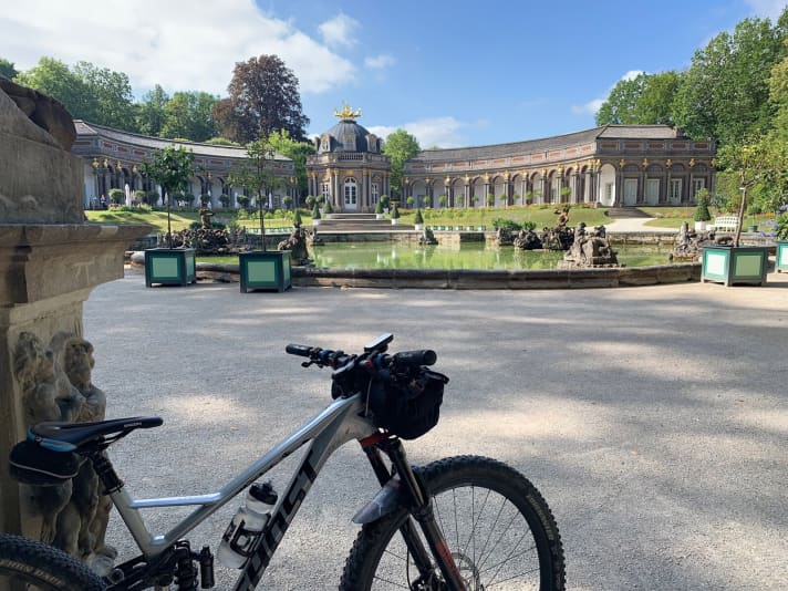 Abstecher zur Eremitage am Rande von Bayreuth.