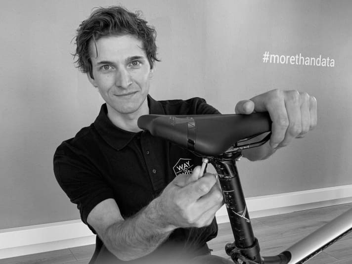 Florian Bissinger, bike fitter at waytowin: "Many athletes think that pain or numbness are part of cycling - a historical misconception."