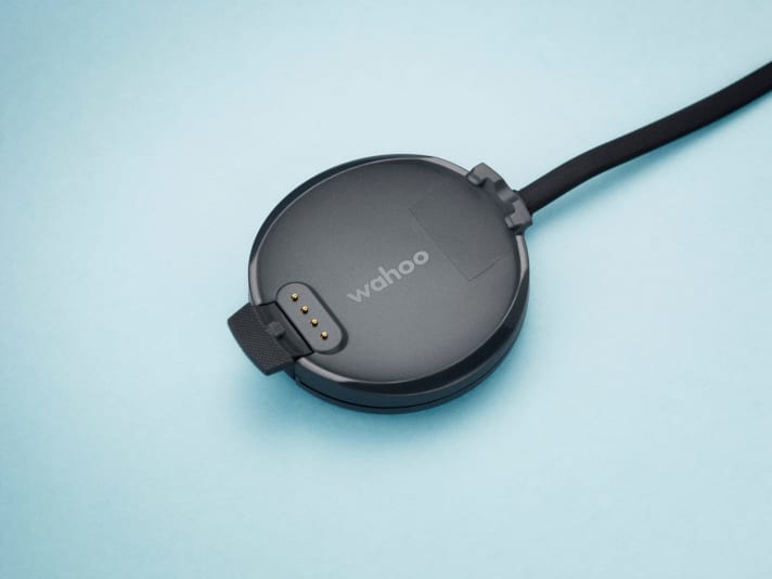   The Wahoo Rival does not require a standard USB cable, but its own charging station to supply the battery with power. 