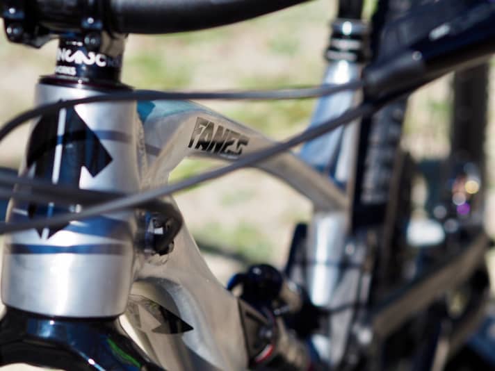   Welded in northern Germany: the new Fanes 29, soon to feature a "Made in Germany" emblem on the head tube. A clear statement of Alutech's passion for aluminium.