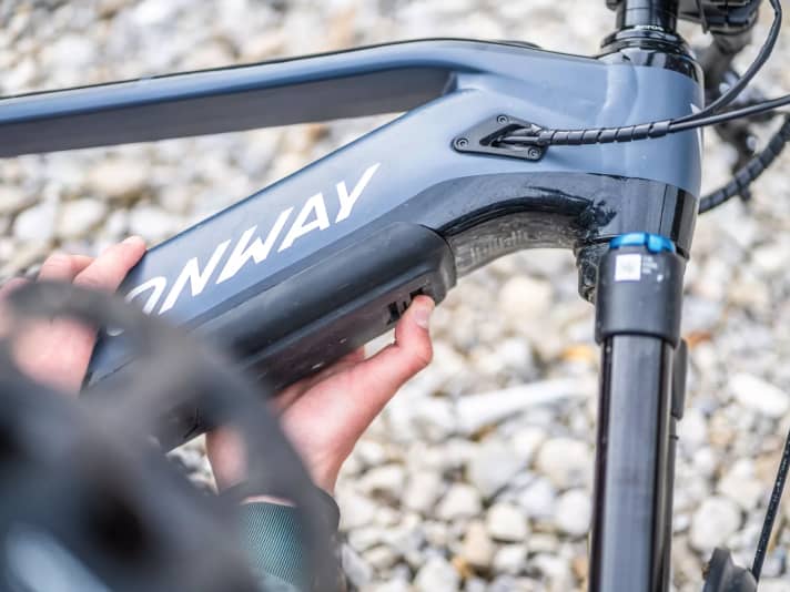 Conway has made improvements to the battery compartment cover. Still easy to use, but now rattle-free.