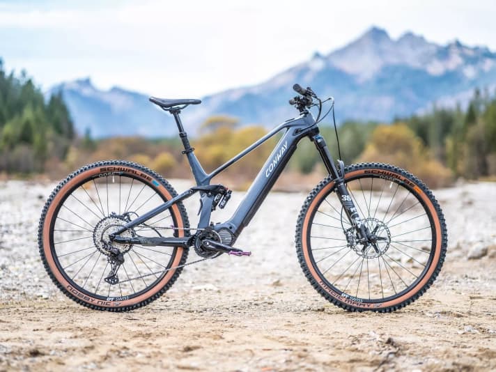 Conway eWME 6.9 // Shimano EP8 (720 Wh) // 5899 Euro // 25.7 (size L) // 29 inch // 160 / 155 mm