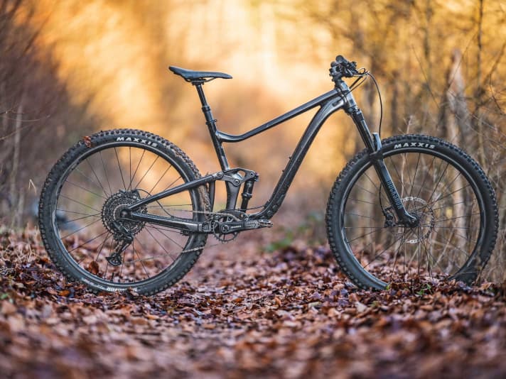 As usual, the riding position on the Giant Trance X 2 is very balanced.