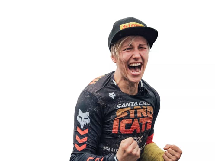 Nina Hoffmann, downhill champion 