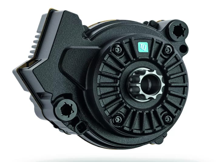 The TQ HPR50 weighs 1.89 kilos (EMTB measured value) and is said to deliver 50 Newton metres and a maximum of
300 watts.