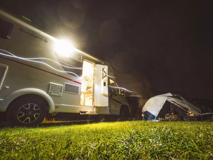 Sunlight provided us with a motorhome for our road trip.
