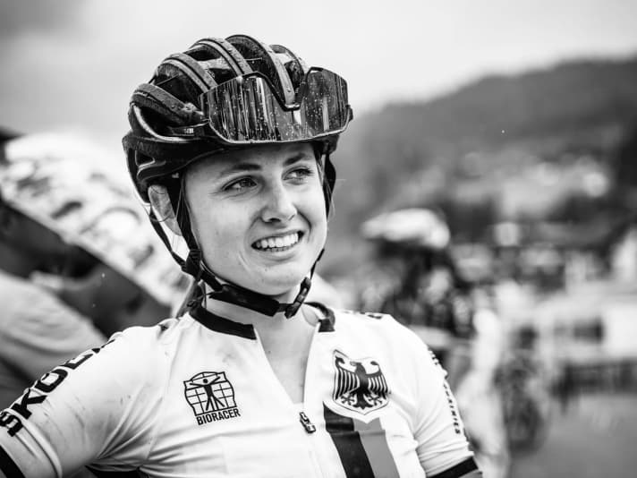 Sofia Wiedenroth (27), Team Specialized, narrowly missed the podium with bruised ribs after a training crash.