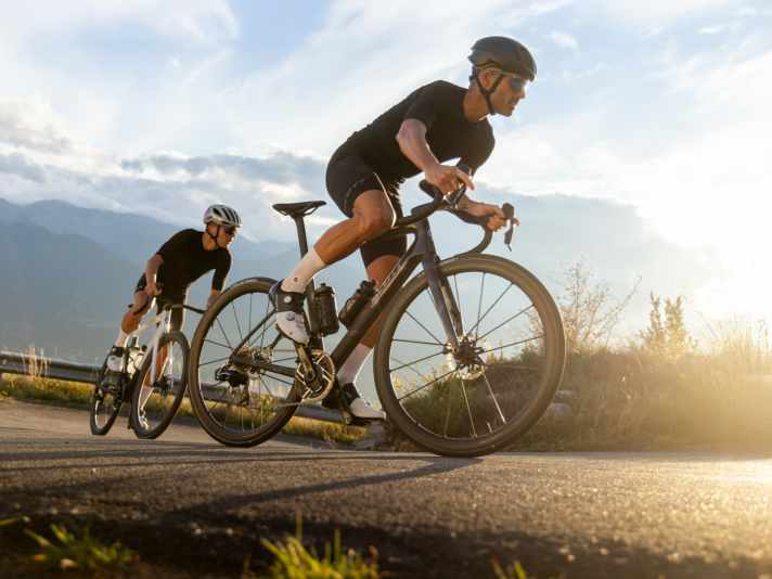 In den Startlöchern: Das neue Scott Addict RC Ultimate soll laut Herstellerangabe 5,9 Kilo wiegen. TOUR hatte das Top-Modell der Leichtbau-Plattform noch nicht an der Waage hängen.