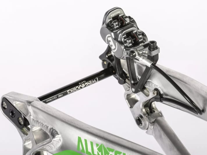 Magura-Bremse MT7: der Bremssattel