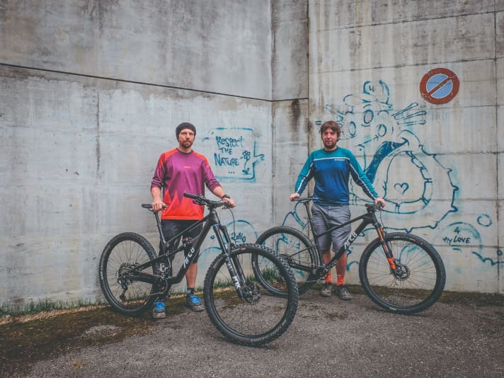 Arc8-Gründer Jonas Müller (links) und Serafin Pazdera (rechts)