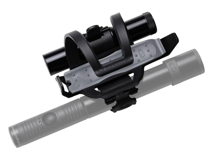 Das BC18 ist das am umfangreichsten ausgestattete Set. Basis dafür ist ein Flaschenhalter mit Side-Entry