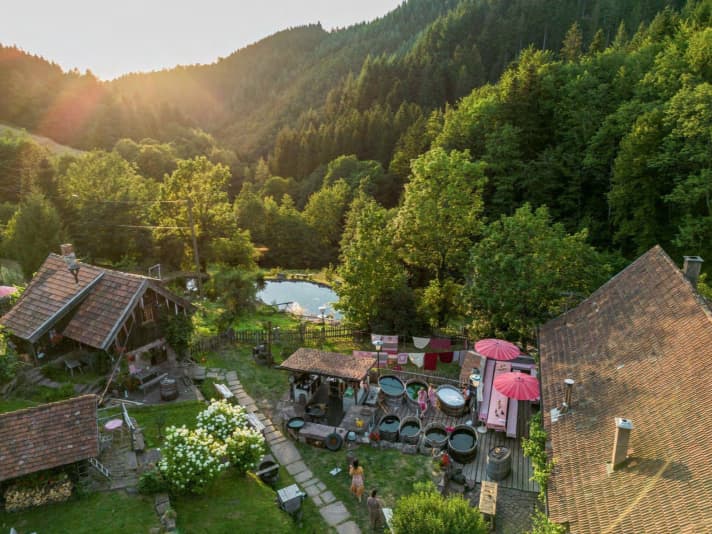 The Bader-Alm is tucked away in the northern Black Forest.