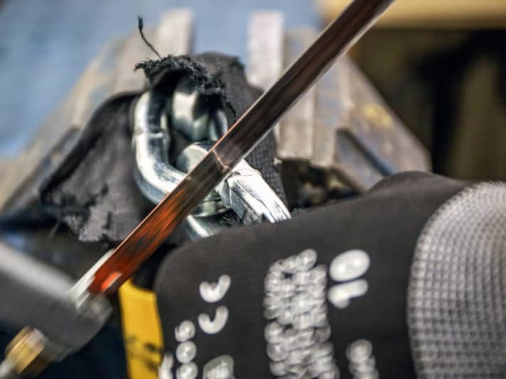 Only good bike locks can withstand thieves.