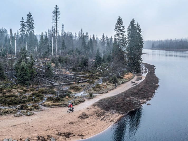 Our hosts provide us with GPS tracks for definitely free trails around Sankt Andreasberg.
