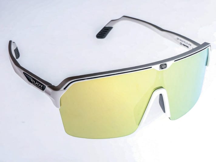 Rudy Project Spinshield White Matt Multilaser Gold
