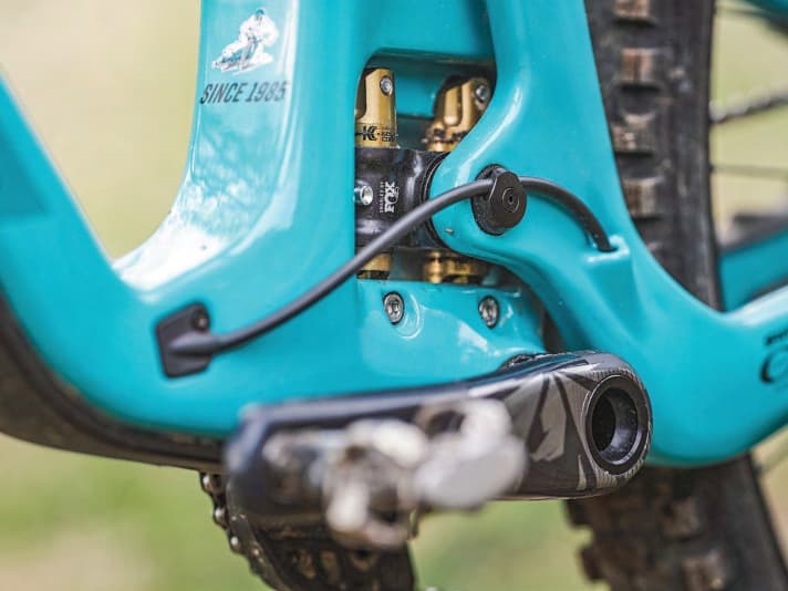 Thanks to new hardware and improved bearings, the second generation of the Switch Infinity Link should be more durable. The planned maintenance interval for the two mini pistons in the Kashima casing is 40 operating hours.