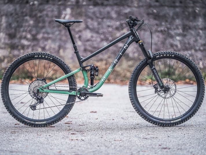 Good value thanks to the aluminium frame: the Marin Rift Zone XR