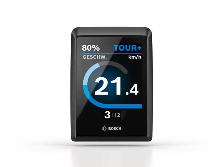 In den Bosch-Displays wird der eingelegte Gang und der angewählte Modus angezeigt.