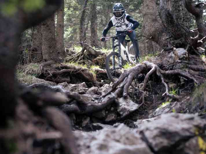 The new freeride descent doesn't really have the character of a "Murmalbahn".