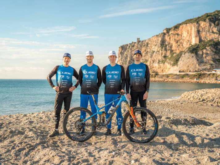 Das Cube Actionteam geht 2024 im Enduro Worldcup an den Start.