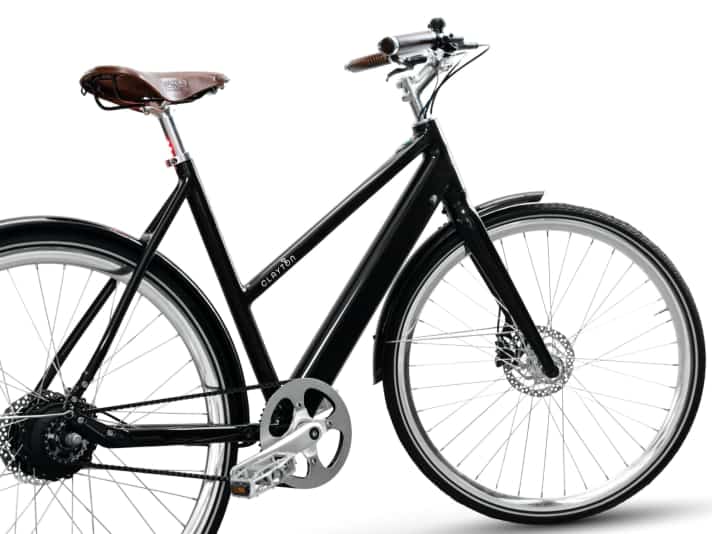 Red LEDs in the Lightskin seatpost ensure visibility.