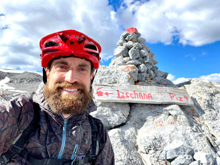 Zufrieden mit sich und seiner Supertrail-Ausbeute diesen Sommer: Enduro-Spezialist der ersten Stunde: Maxi Dickerhoff